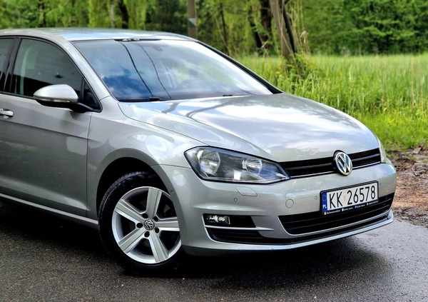 Volkswagen Golf cena 42800 przebieg: 158000, rok produkcji 2013 z Kraków małe 742